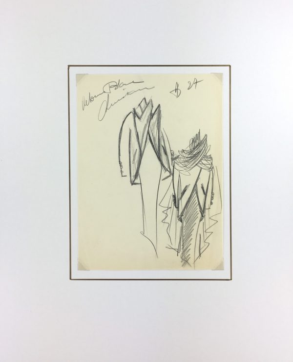 Fashion Original Art - Haute Couture, Willy, c.1960