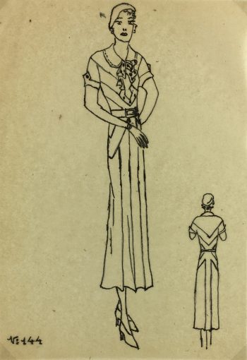 Fashion Original Art - French Fashion, c.1930