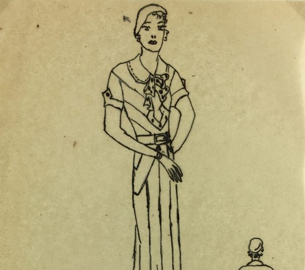 Fashion Original Art - French Fashion, c.1930