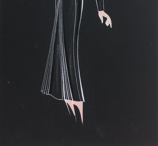 Fashion Original Art - French Fashion, Manicacci, Dormoy, c.1930