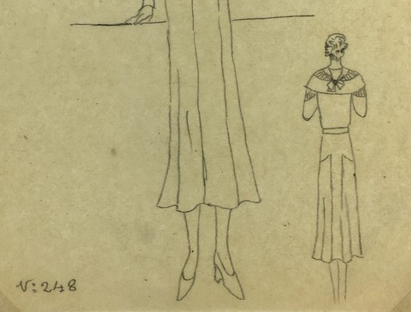 Fashion Original Art - French Fashion, c.1930