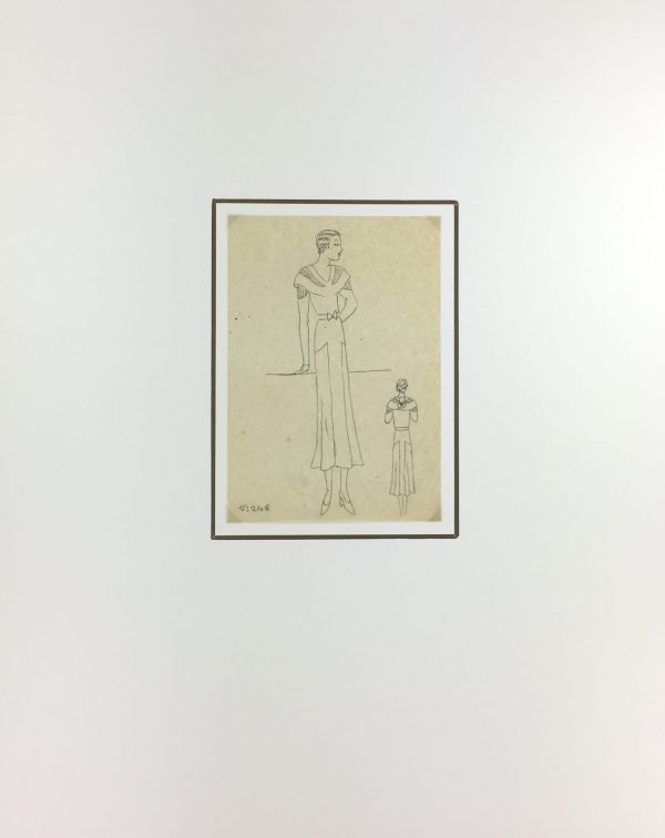 Fashion Original Art - French Fashion, c.1930