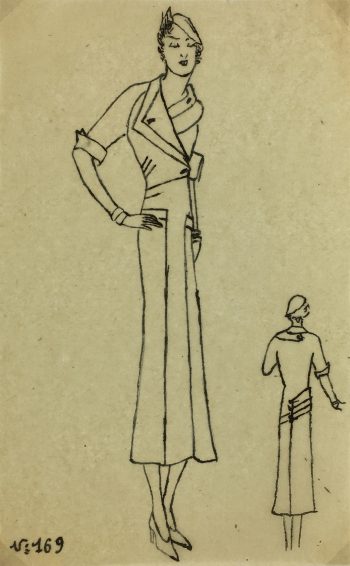 Fashion Original Art - French Fashion, c.1930