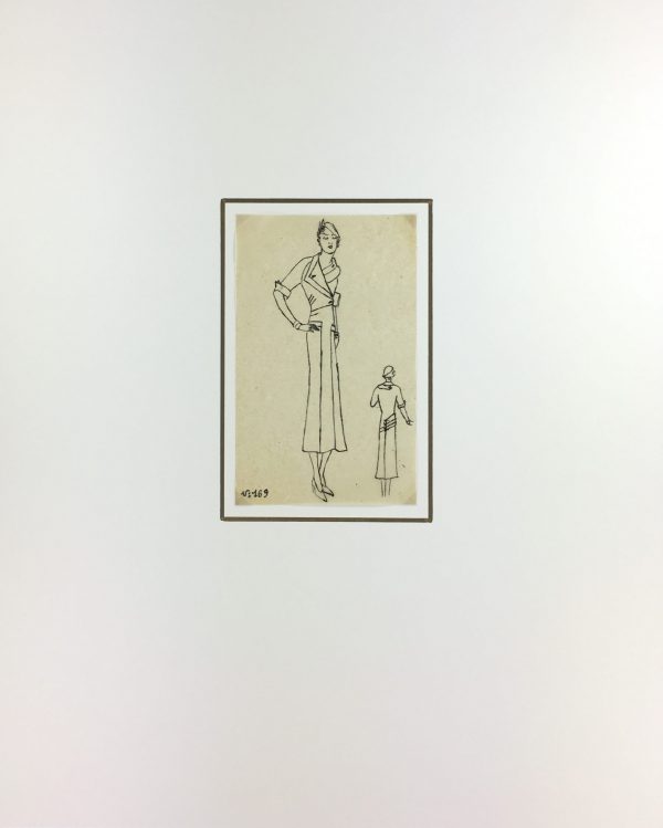 Fashion Original Art - French Fashion, c.1930