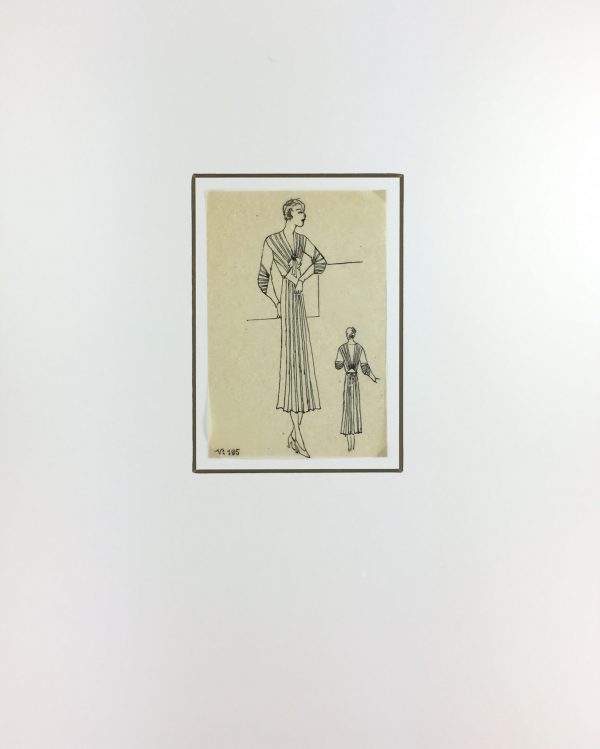 Fashion Original Art - French Fashion, c.1930