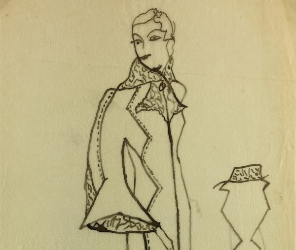 Fashion Original Art - French Fashion, Paquin, c.1930