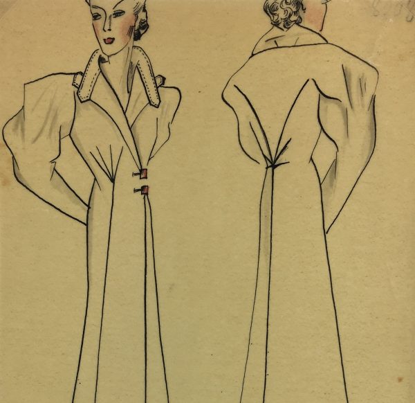 Fashion Original Art - French Fashion, c.1930