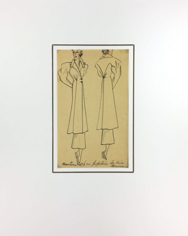 Fashion Original Art - French Fashion, c.1930