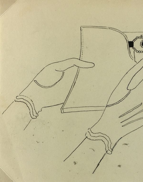 Fashion Original Art - Bag, Sach, c.1920