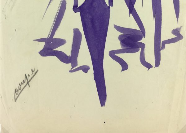 Fashion Original Art - Haute Couture, Willy, c.1960