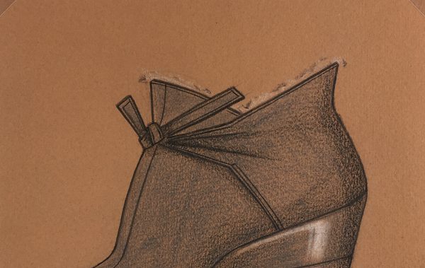 Fashion Original Art - Shoe Design, Denyse Bertrand, c.1960