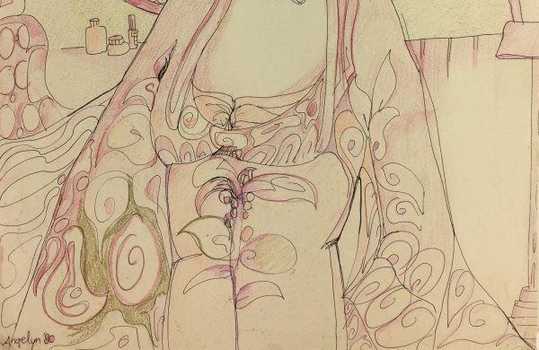 Fashion Original Art - Elegance, T. Angelyn, 1980