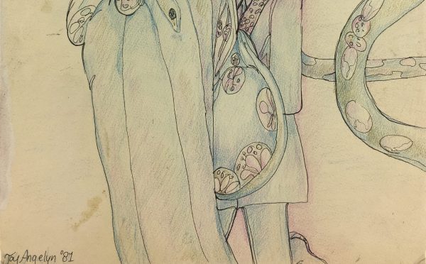 Fashion Original Art - Elegance, T. Angelyn, 1981