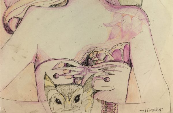 Fashion Original Art - Elegance, T. Angelyn, 1980