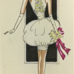 Fashion Original Art - Wedding Dress, Paris Couture, c.1990
