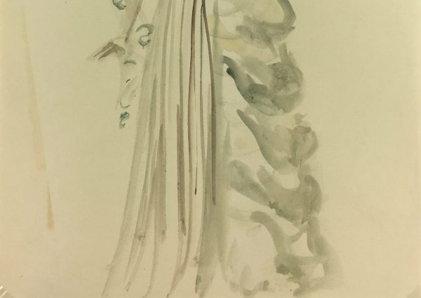 Fashion Original Art - Fashion, Gisele Tanalias, c.1975