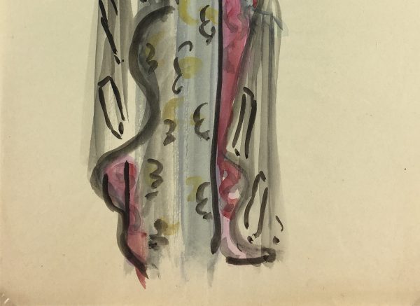 Fashion Original Art - Fashion, Gisele Tanalias, c.1975