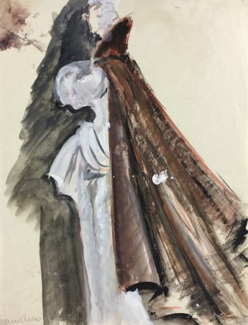 Fashion Original Art - Fashion, Gisele Tanalias, c.1975