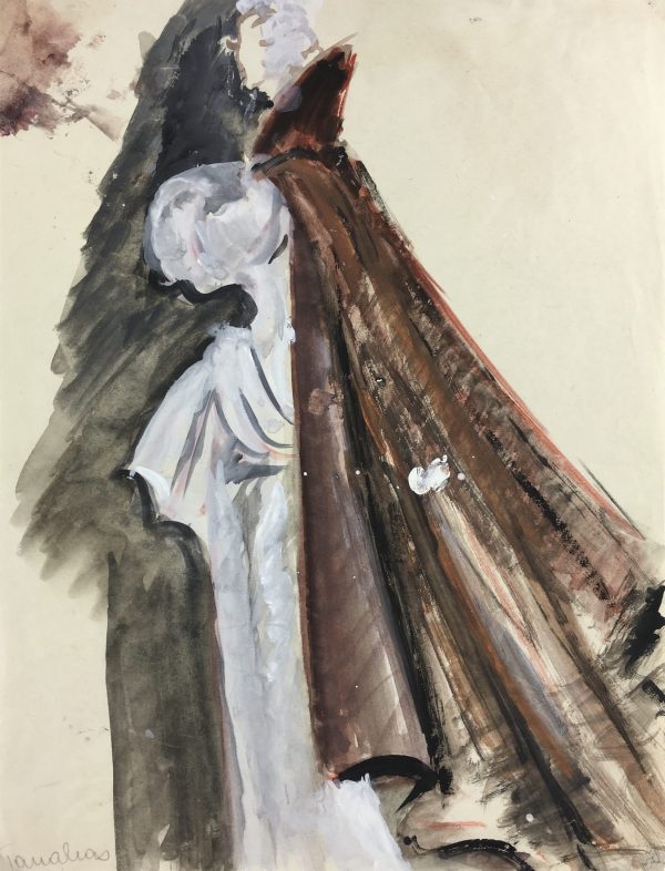 Fashion Original Art - Fashion, Gisele Tanalias, c.1975
