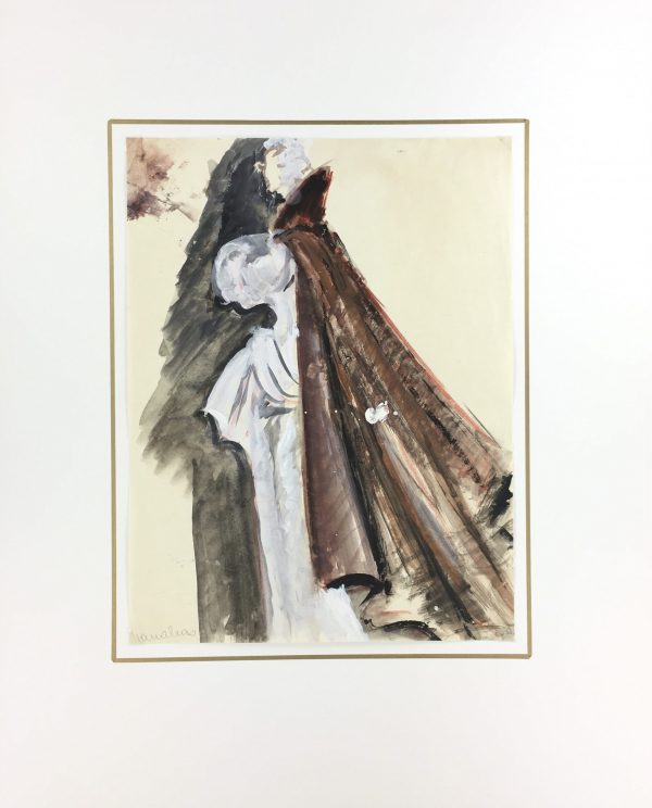 Fashion Original Art - Fashion, Gisele Tanalias, c.1975