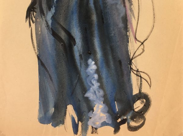 Fashion Original Art - Fashion, Gisele Tanalias, c.1975