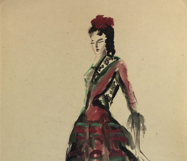 Fashion Original Art - Fashion, Gisele Tanalias, c.1975