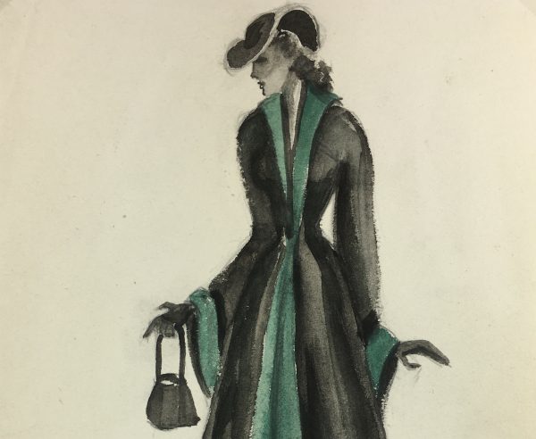 Fashion Original Art - Fashion, Gisele Tanalias, c.1975