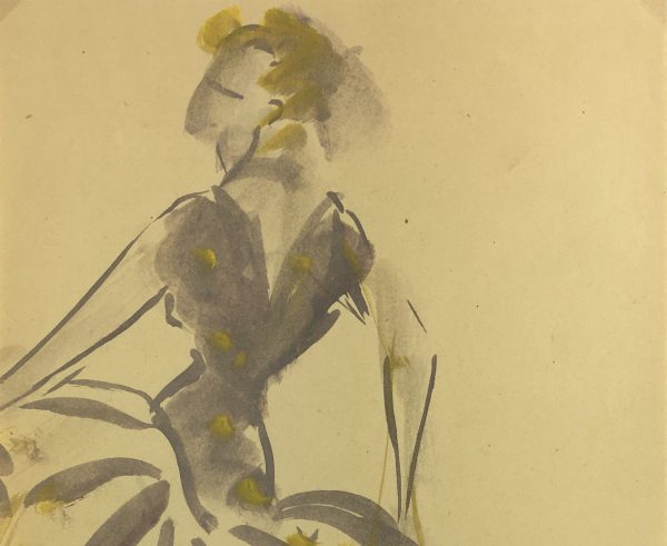 Fashion Original Art - Fashion, Gisele Tanalias, c.1975