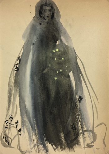 Fashion Original Art - Fashion, Gisele Tanalias, c.1975