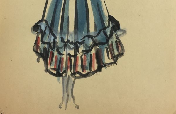 Fashion Original Art - Fashion, Gisele Tanalias, c.1975