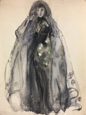 Fashion Original Art - Fashion, Gisele Tanalias, c.1975
