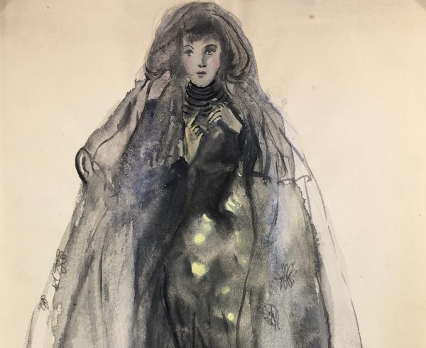 Fashion Original Art - Fashion, Gisele Tanalias, c.1975