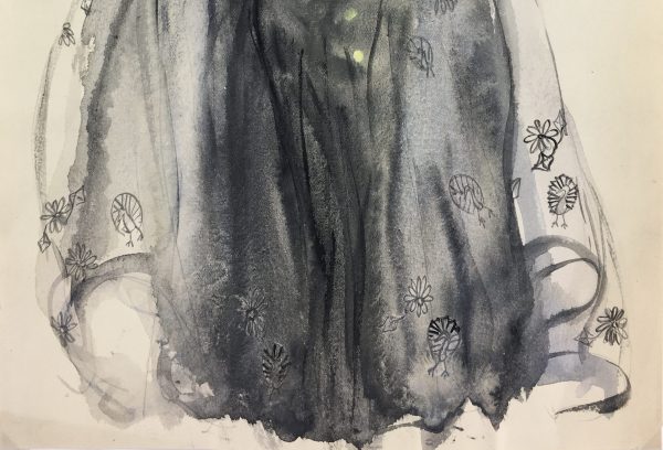 Fashion Original Art - Fashion, Gisele Tanalias, c.1975