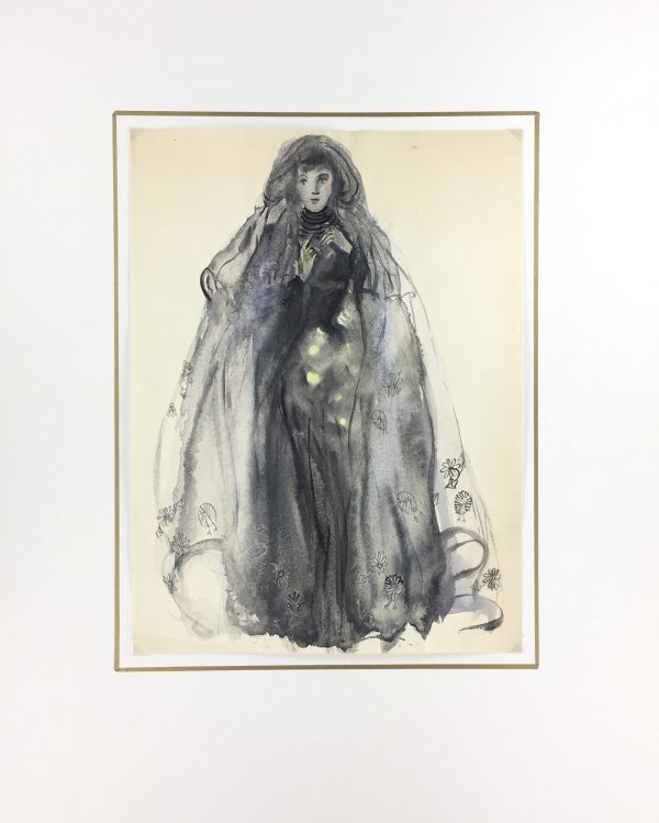 Fashion Original Art - Fashion, Gisele Tanalias, c.1975