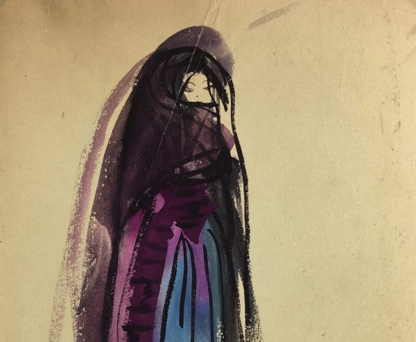 Fashion Original Art - Fashion, Gisele Tanalias, c.1975
