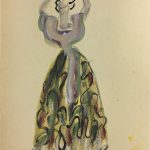 Fashion Original Art - Fashion, Gisele Tanalias, c.1975
