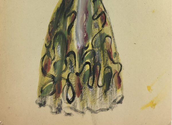 Fashion Original Art - Fashion, Gisele Tanalias, c.1975