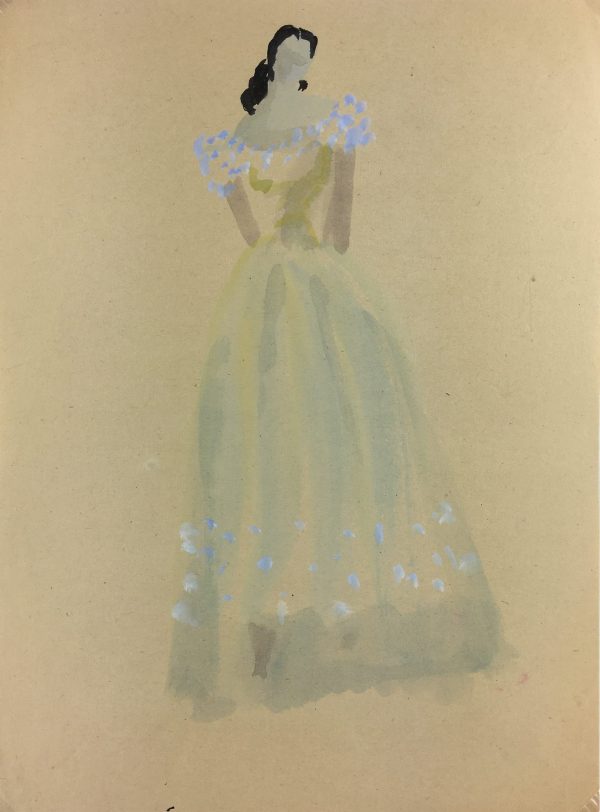Fashion Original Art - Fashion, Gisele Tanalias, c.1975