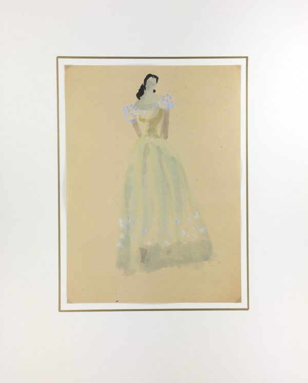 Fashion Original Art - Fashion, Gisele Tanalias, c.1975