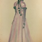 Fashion Original Art - Fashion , Gisele Tanalias, c.1975