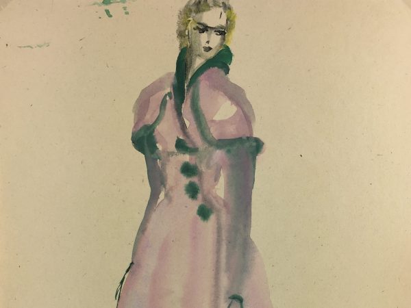 Fashion Original Art - Fashion , Gisele Tanalias, c.1975