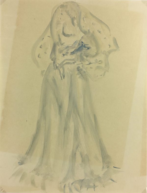 Fashion Original Art - Fashion, Gisele Tanalias, c.1975