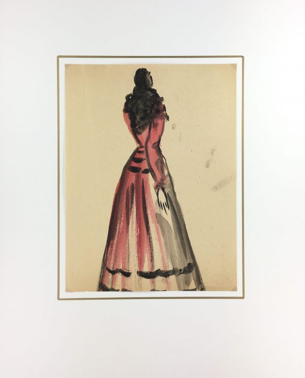 Fashion Original Art - Fashion, Gisele Tanalias, c.1975