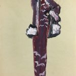 Fashion Original Art - Fashion, Gisele Tanalias, c.1975