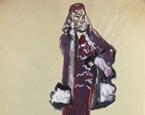 Fashion Original Art - Fashion, Gisele Tanalias, c.1975