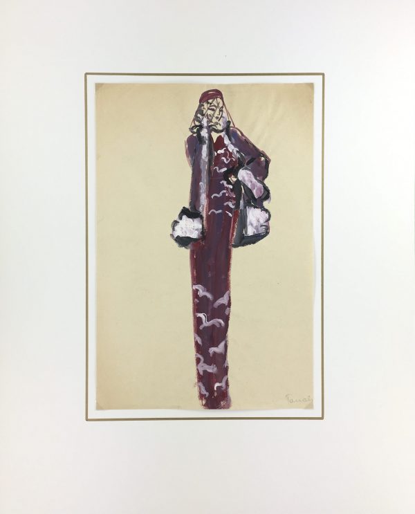 Fashion Original Art - Fashion, Gisele Tanalias, c.1975
