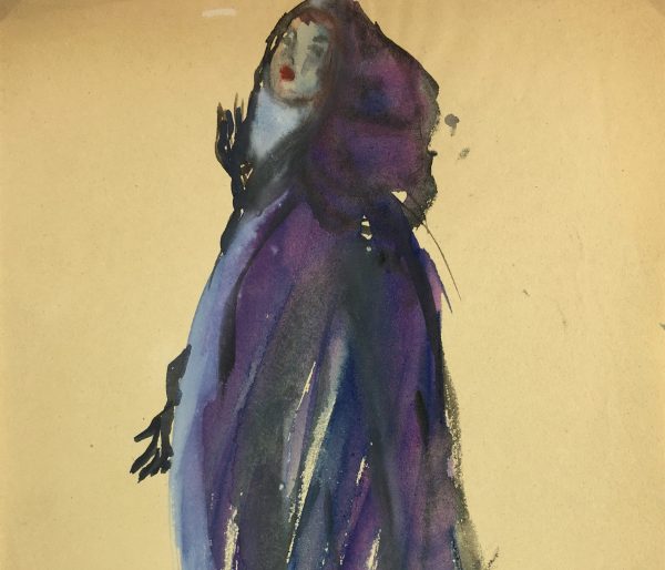 Fashion Original Art - Fashion, Gisele Tanalias, c.1975