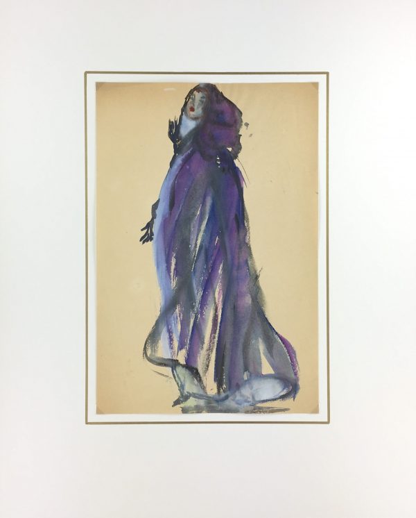 Fashion Original Art - Fashion, Gisele Tanalias, c.1975