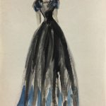 Fashion Original Art - Fashion, Gisele Tanalias, c.1975