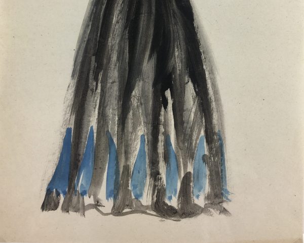 Fashion Original Art - Fashion, Gisele Tanalias, c.1975
